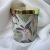 Jar  Aarom Candle Pineapple & Bergamot orange Fragrance