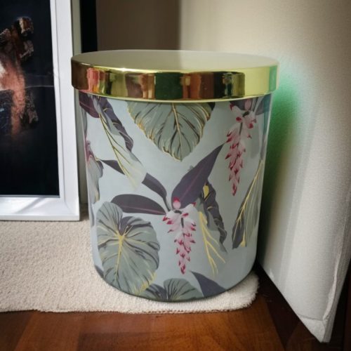 Jar  Aarom Candle Pineapple & Bergamot orange Fragrance