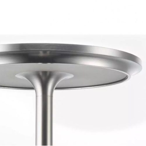 Premium Wireless Table Lamp With Touch Sensor (Rechargeable) Silver Color