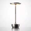 Premium Wireless Table Lamp With Touch Sensor (Rechargeable) Silver Color