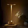 Golden Color Premium Wireless Table Lamp With Touch Sensor (Rechargeable)