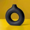 Handcrafted Aesthetic Donut Vase