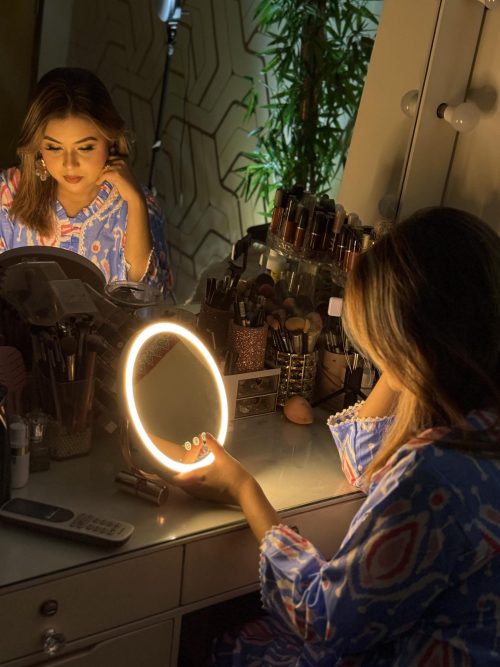 509620222_1270075964477429_3975868419539312333_n Rotating LED Touch Control Desktop Makeup Mirror