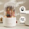Rotating 360°Makeup Brushes Organizer
