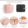 Portable Make up Organizer Storage Box With Led Light and Mirror