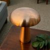A Story With Mushroom Lamp ✨ (Rose Gold Color)