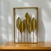 Gold Leaf Metal Wall Decor