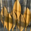 Gold Leaf Metal Wall Decor