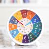 Rechargeable Colorful Metal Small Alarm Clock