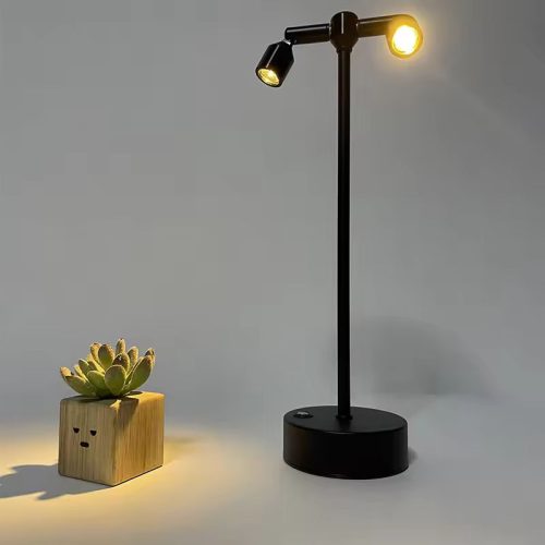 Industrial Minimalist Table Lamp (Black Color)